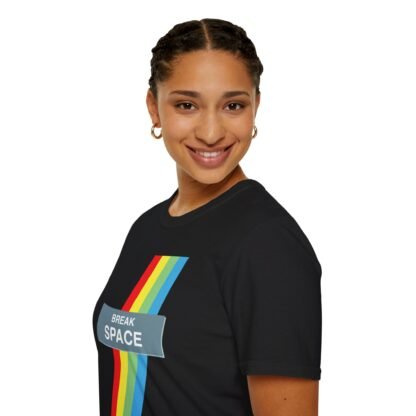 ZX Spectrum Keyboard Retro Art T-Shirt - Image 9