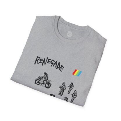 Renegade - ZX Spectrum Computer Game Art T-Shirt - Image 4