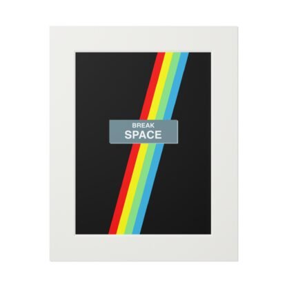 ZX Spectrum Keyboard Retro Fine Art Print