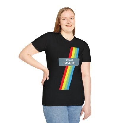 ZX Spectrum Keyboard Retro Art T-Shirt - Image 5