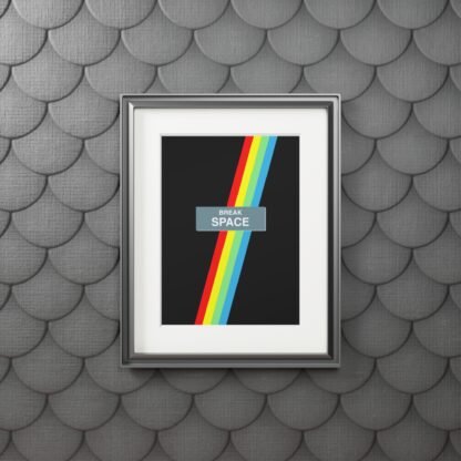ZX Spectrum Keyboard Retro Fine Art Print - Image 7