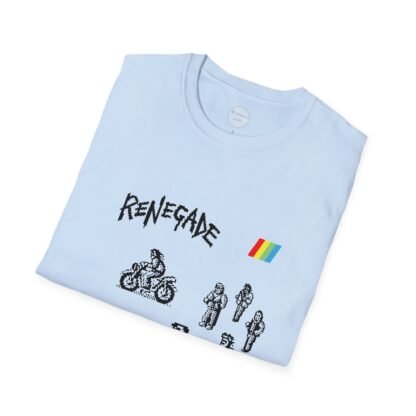 Renegade - ZX Spectrum Computer Game Art T-Shirt - Image 76
