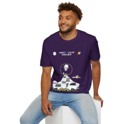 Meet Your Maker - ZX Spectrum Computer Game Art T-Shirt - Image 48