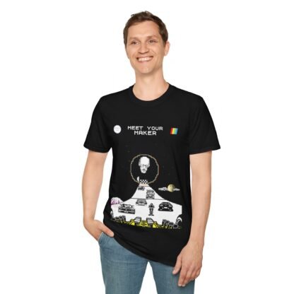 Meet Your Maker - ZX Spectrum Computer Game Art T-Shirt - Image 19