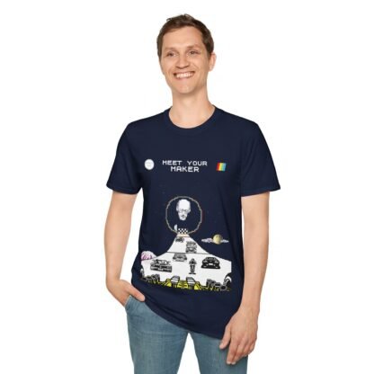 Meet Your Maker - ZX Spectrum Computer Game Art T-Shirt - Image 7