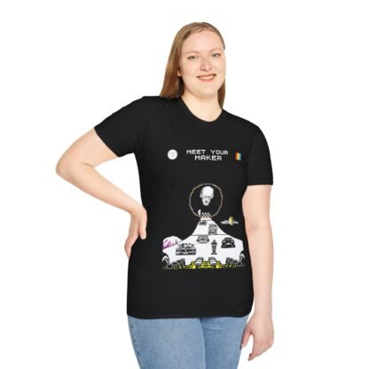Meet Your Maker - ZX Spectrum Computer Game Art T-Shirt - Image 17