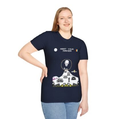 Meet Your Maker - ZX Spectrum Computer Game Art T-Shirt - Image 5
