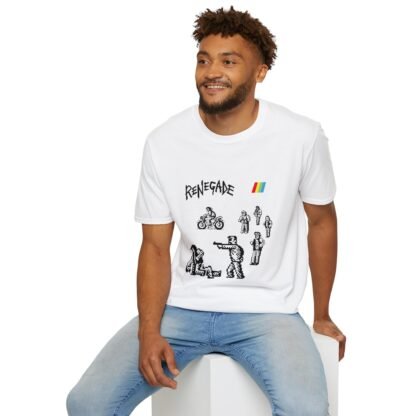 Renegade - ZX Spectrum Computer Game Art T-Shirt - Image 24