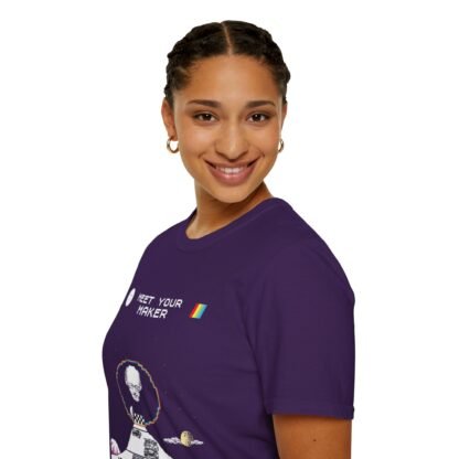 Meet Your Maker - ZX Spectrum Computer Game Art T-Shirt - Image 45