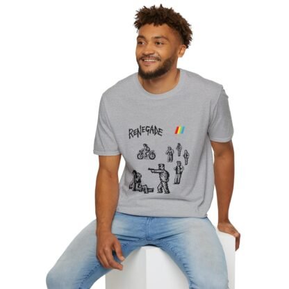 Renegade - ZX Spectrum Computer Game Art T-Shirt - Image 12