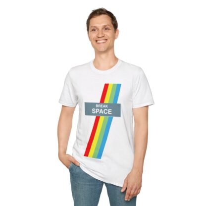 ZX Spectrum Keyboard Retro Art T-Shirt - Image 19