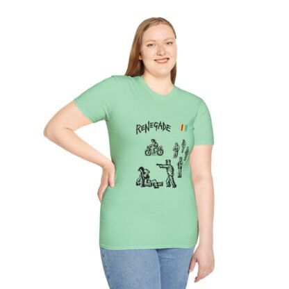 Renegade - ZX Spectrum Computer Game Art T-Shirt - Image 65