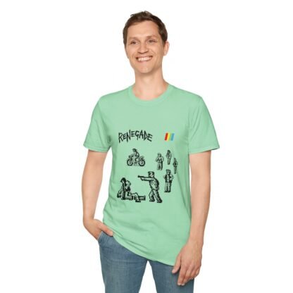 Renegade - ZX Spectrum Computer Game Art T-Shirt - Image 67