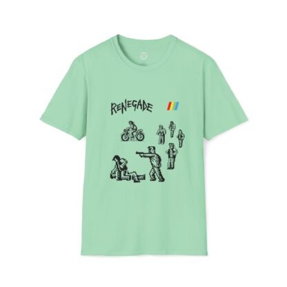 Renegade - ZX Spectrum Computer Game Art T-Shirt - Image 61