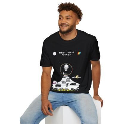 Meet Your Maker - ZX Spectrum Computer Game Art T-Shirt - Image 24