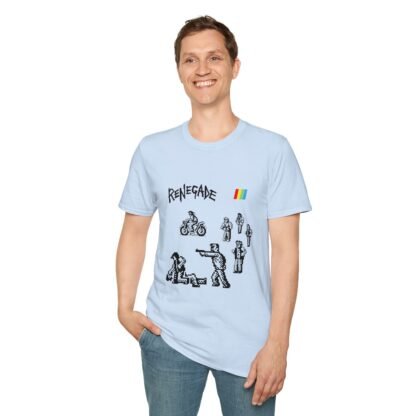 Renegade - ZX Spectrum Computer Game Art T-Shirt - Image 79