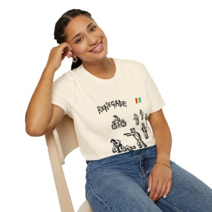 Renegade - ZX Spectrum Computer Game Art T-Shirt - Image 46