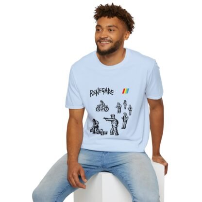 Renegade - ZX Spectrum Computer Game Art T-Shirt - Image 84