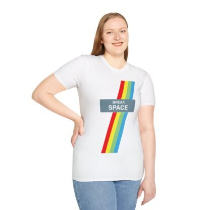 ZX Spectrum Keyboard Retro Art T-Shirt - Image 17