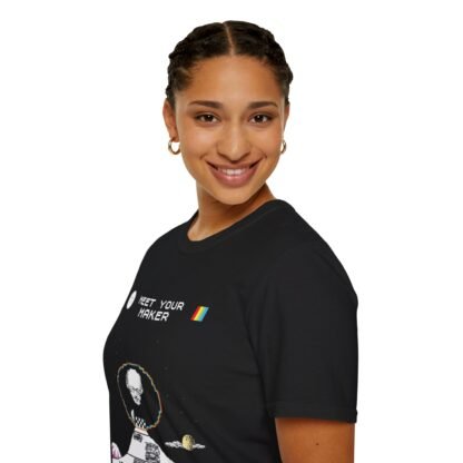 Meet Your Maker - ZX Spectrum Computer Game Art T-Shirt - Image 21