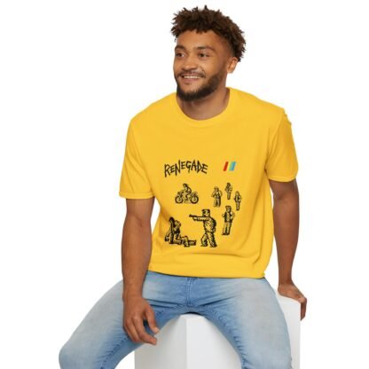 Renegade - ZX Spectrum Computer Game Art T-Shirt - Image 60