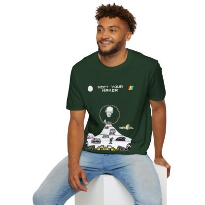 Meet Your Maker - ZX Spectrum Computer Game Art T-Shirt - Image 36