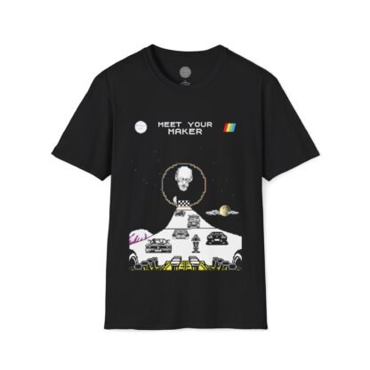Meet Your Maker - ZX Spectrum Computer Game Art T-Shirt - Image 13