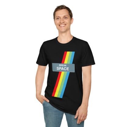 ZX Spectrum Keyboard Retro Art T-Shirt - Image 7