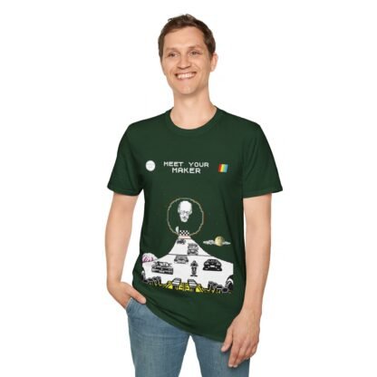 Meet Your Maker - ZX Spectrum Computer Game Art T-Shirt - Image 31