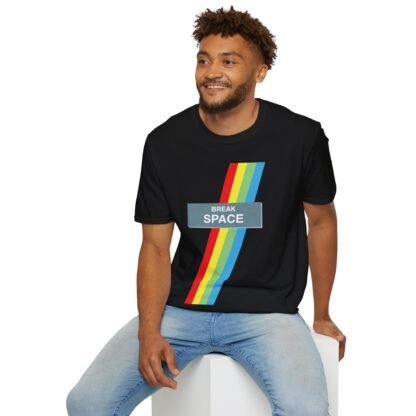ZX Spectrum Keyboard Retro Art T-Shirt - Image 12