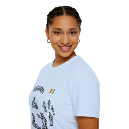 Renegade - ZX Spectrum Computer Game Art T-Shirt - Image 81