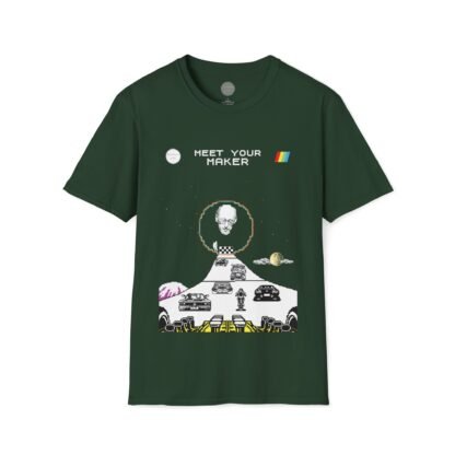 Meet Your Maker - ZX Spectrum Computer Game Art T-Shirt - Image 25