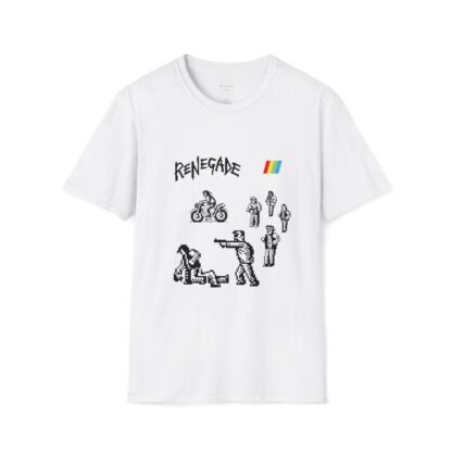 Renegade - ZX Spectrum Computer Game Art T-Shirt - Image 13