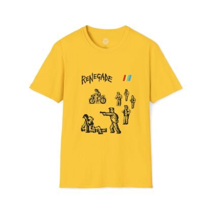 Renegade - ZX Spectrum Computer Game Art T-Shirt - Image 49