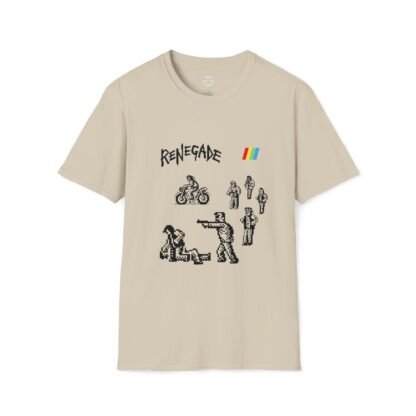 Renegade - ZX Spectrum Computer Game Art T-Shirt - Image 25