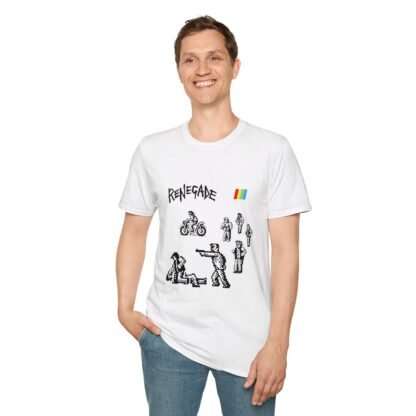 Renegade - ZX Spectrum Computer Game Art T-Shirt - Image 19