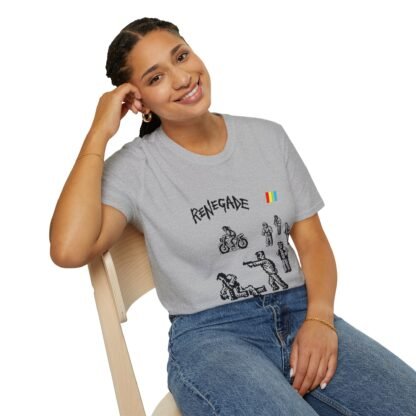 Renegade - ZX Spectrum Computer Game Art T-Shirt - Image 10