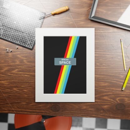 ZX Spectrum Keyboard Retro Fine Art Print - Image 8