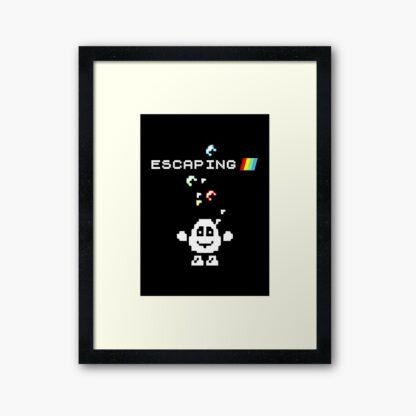 Dizzy - Escaping - ZX Spectrum Computer Game Art - Framed Art Print