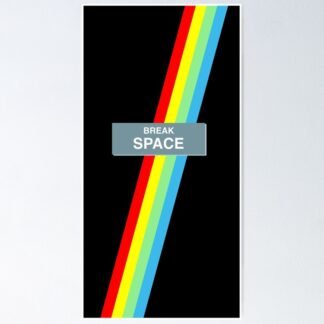 ZX Spectrum Keyboard Retro Art - Poster