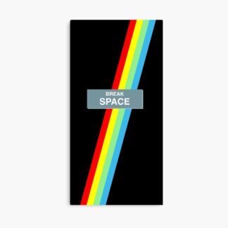 ZX Spectrum Keyboard Retro Art - Canvas Print
