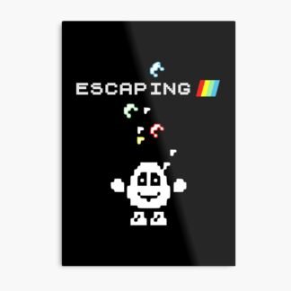Dizzy - Escaping - ZX Spectrum Computer Game Art - Metal Print