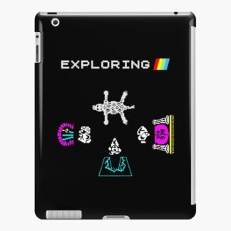 Atic Atac - Exploring - ZX Spectrum Computer Game Art - iPad Snap Case