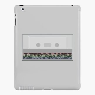 Retrogamer ZX Spectrum +2 Cassette Tape Computer Game Art - iPad Snap Case