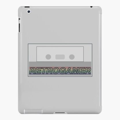Retrogamer ZX Spectrum +2 Cassette Tape Computer Game Art - iPad Snap Case