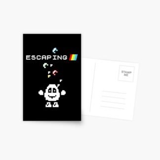 Dizzy - Escaping - ZX Spectrum Computer Game Art - Postcard