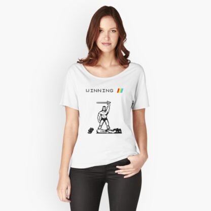 Barbarian - Winning - ZX Spectrum Computer Game Art - Relaxed Fit T-Shirt