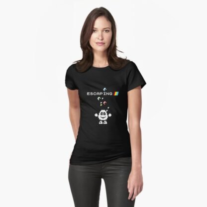 Dizzy - Escaping - ZX Spectrum Computer Game Art - Fitted T-Shirt