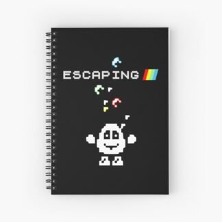 Dizzy - Escaping - ZX Spectrum Computer Game Art - Spiral Notebook