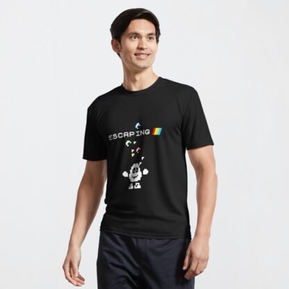 Dizzy - Escaping - ZX Spectrum Computer Game Art - Active T-Shirt